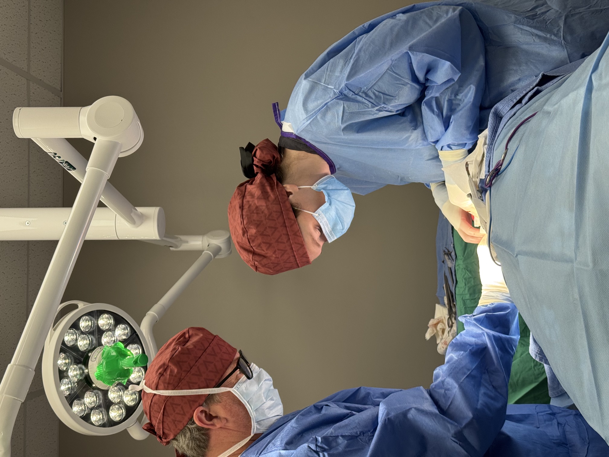 Surgery performed by board certified surgeon, Dr. Mac Maxwell.